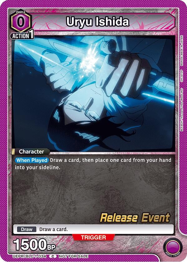 Uryu Ishida (11034) [UE01BT_RE] - Union Arena Single