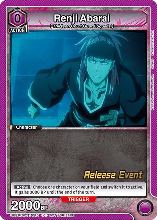 Renji Abarai (045) (11045) [UE01BT_RE] - Union Arena Single