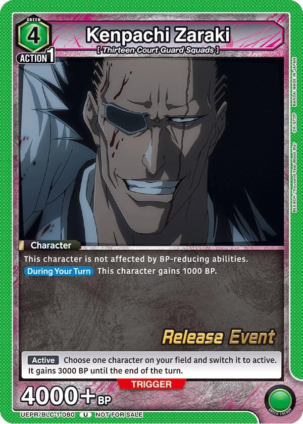 Kenpachi Zaraki (080) (11080) [UE01BT_RE] - Union Arena Single