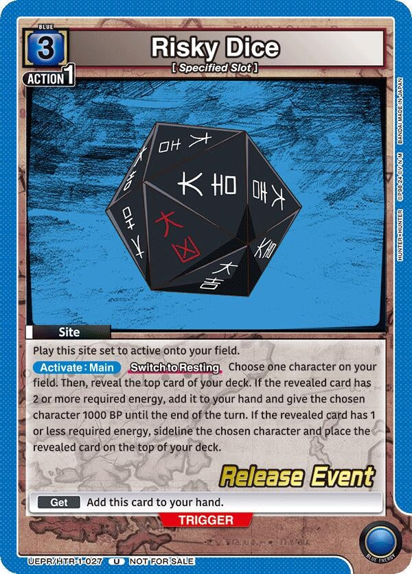 Risky Dice (027) (21027) [UE02BT_RE] - Union Arena Single