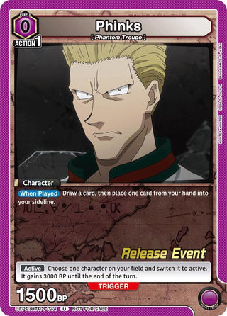 Phinks (21044) [UE02BT_RE] - Union Arena Single
