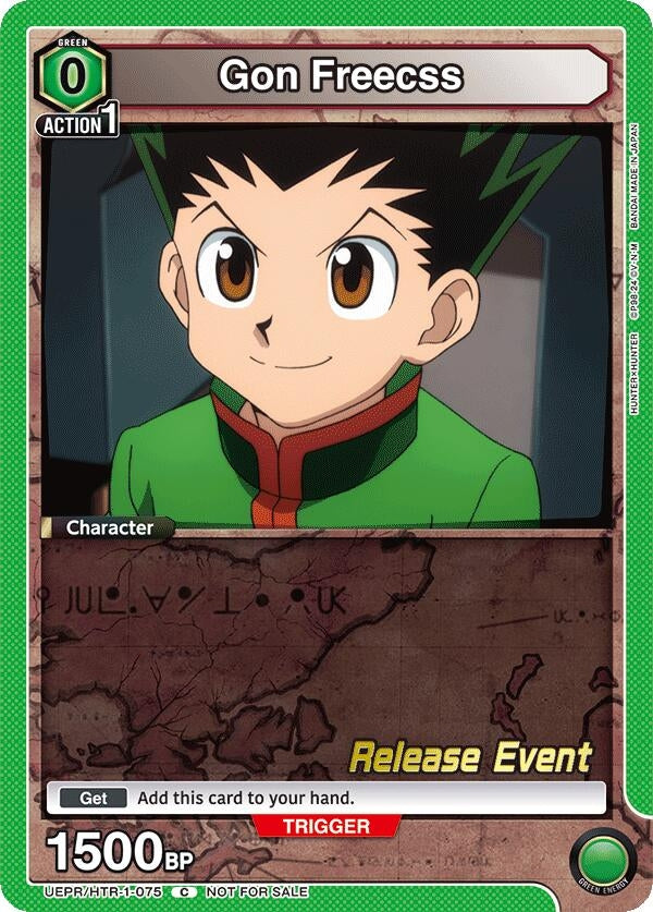 Gon Freecss (075) (21075) [UE02BT_RE] - Union Arena Single