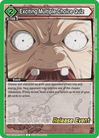 Exciting Multiple-Choice Quiz (21098) [UE02BT_RE] - Union Arena Single