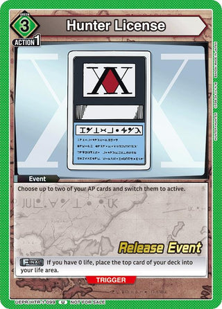 Hunter License (21099) [UE02BT_RE] - Union Arena Single