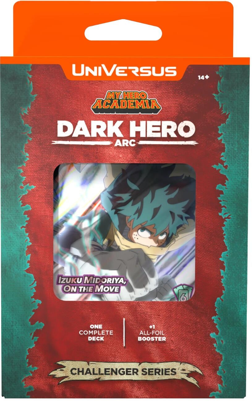 Challenger Series Deck: My Hero Academia - Dark Hero Arc [DHA] - UniVersus Sealed