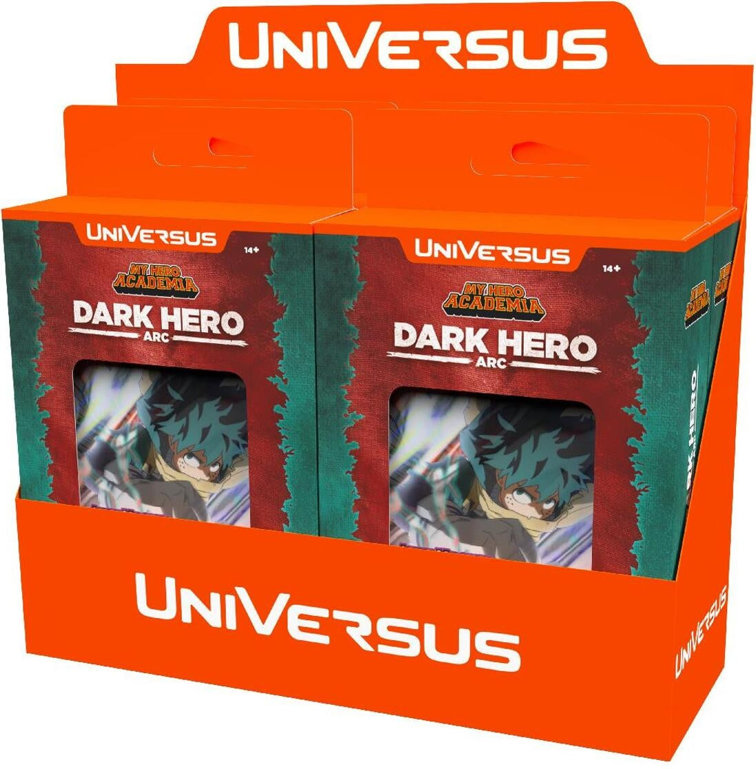 Challenger Series Deck: My Hero Academia - Dark Hero Arc Display [DHA] - UniVersus Sealed