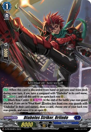 Diabolos Striker Orlindo (554) [D-PR] - Cardfight Vanguard Single