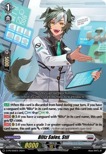 Blitz Sales Stil (556) [D-PR] - Cardfight Vanguard Single