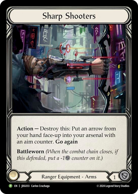 Sharp Shooters - JDG033 (33) [PR] - Flesh and Blood TCG Single