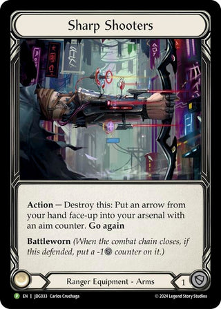 Sharp Shooters - JDG033 (33) [PR] - Flesh and Blood TCG Single