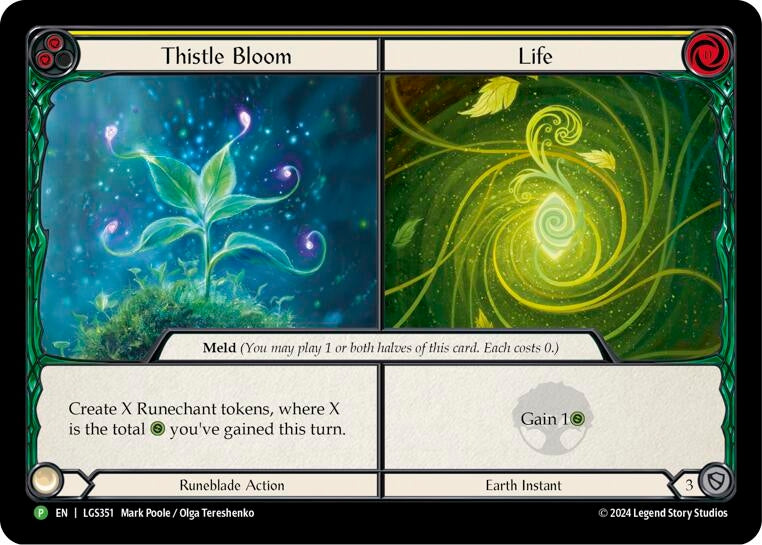Image for Thistle Bloom // Life - LGS351 (LGS351) - Flesh and Blood TCG