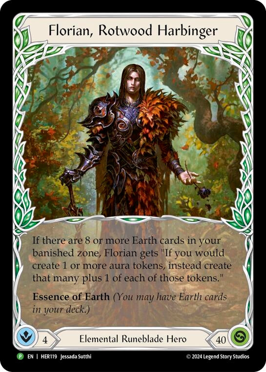 Florian Rotwood Harbinger - HER119 (119) [PR] - Flesh and Blood TCG Single