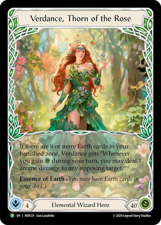 Verdance Thorn of the Rose - HER121 (121) [PR] - Flesh and Blood TCG Single
