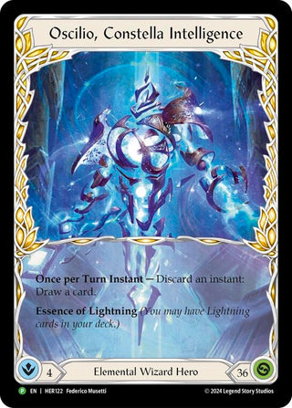 Oscilio Constella Intelligence - HER122 (122) [PR] - Flesh and Blood TCG Single