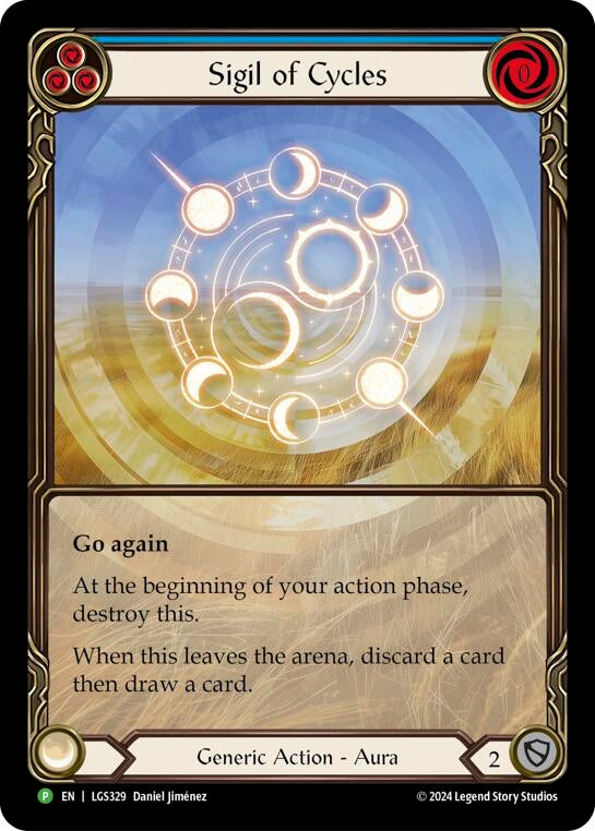 Sigil of Cycles (Extended Art) - LGS329 (329) [PR] - Flesh and Blood TCG Single