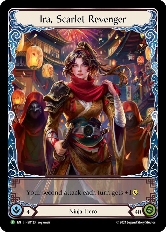 Ira Scarlet Revenger - HER123 (123) [PR] - Flesh and Blood TCG Single