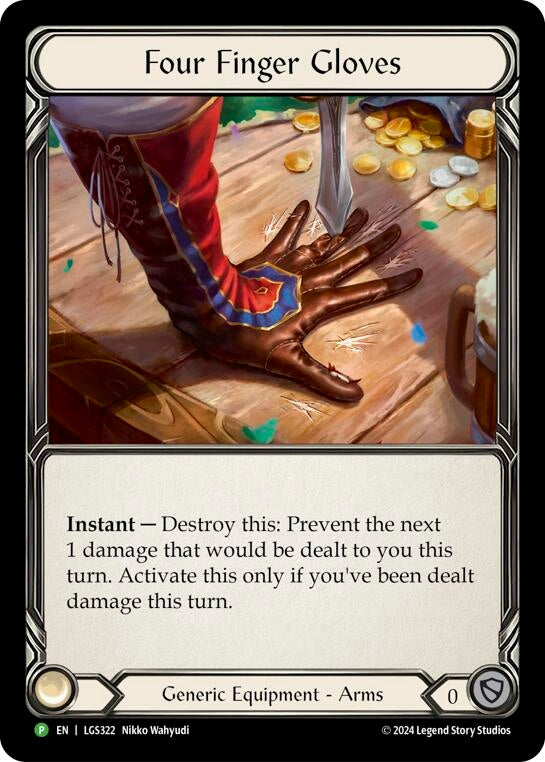 Four Finger Glove - LGS322 (322) [PR] - Flesh and Blood TCG Single