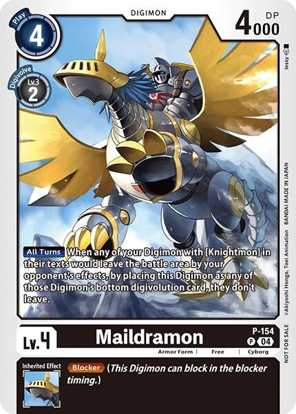 Maildramon (Store Tournament 2024 Oct. - Dec. Participation Pack) (154) [D-PR] - Digimon Card Game Single