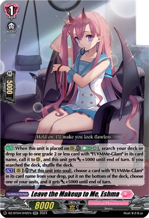 Leave the Makeup to Me Eshma (4042) [DZ-BT04] - Cardfight Vanguard Single