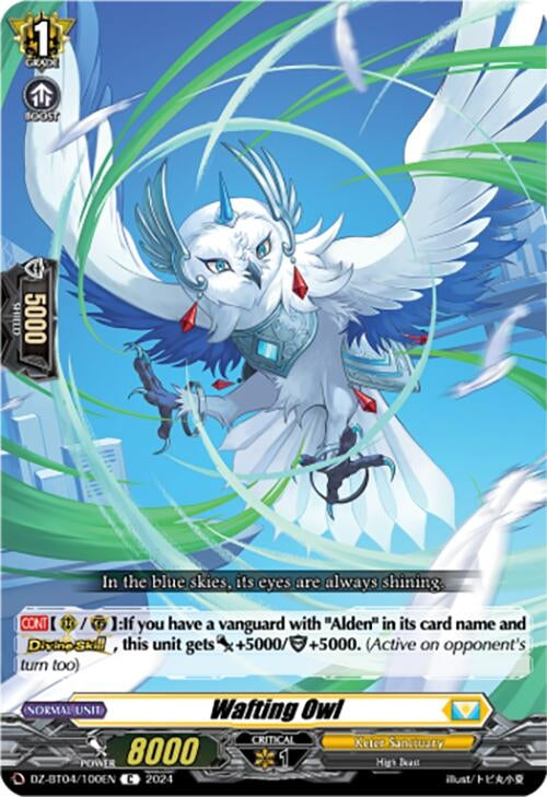 Wafting Owl (4100) [DZ-BT04] - Cardfight Vanguard Single