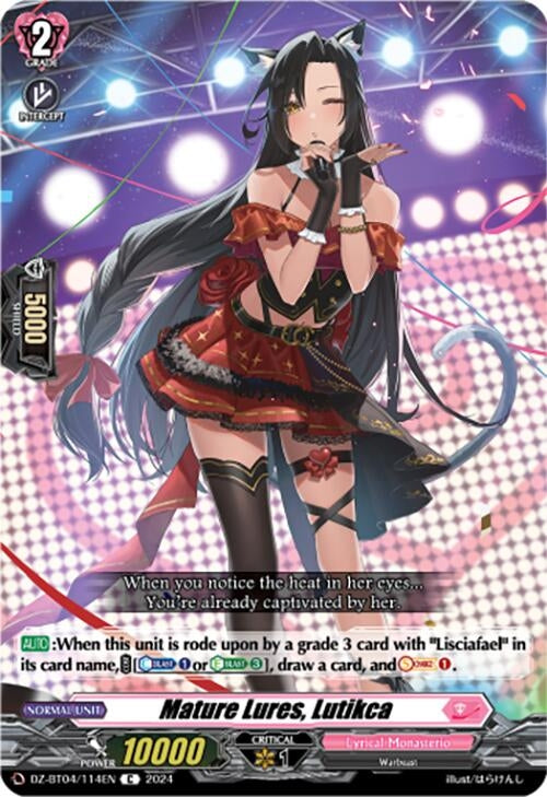 Mature Lures Lutikca (4114) [DZ-BT04] - Cardfight Vanguard Single