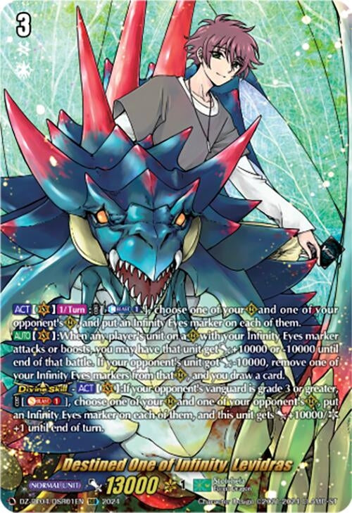Destined One of Infinity Levidras (DSR) (401) [DZ-BT04] - Cardfight Vanguard Single