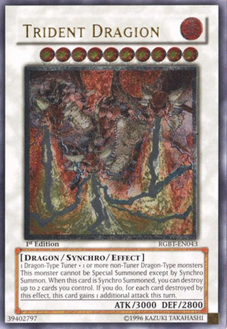 Trident Dragion (UTR) (43) (RGBT) - YuGiOh Single