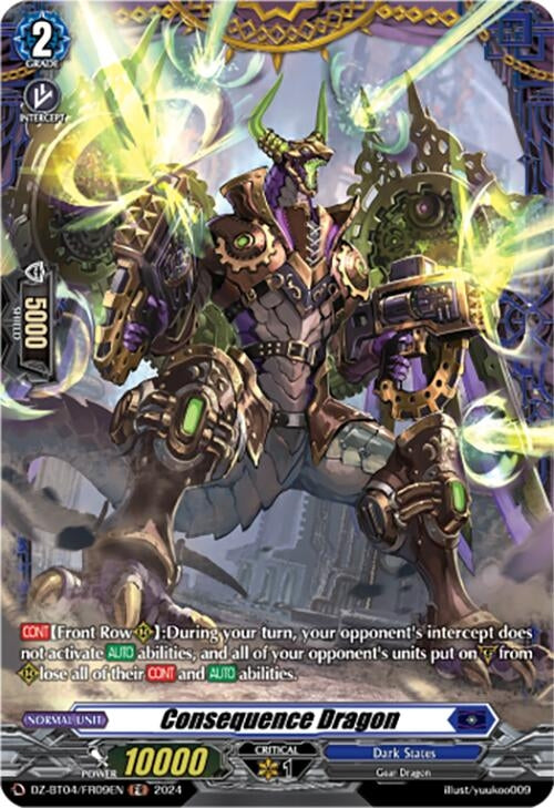 Consequence Dragon (FR) (409) [DZ-BT04] - Cardfight Vanguard Single