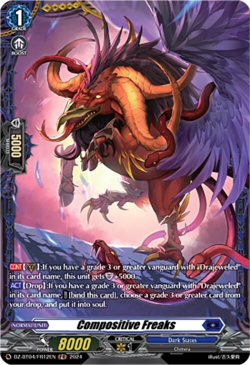 Compositive Freaks (FR) (412) [DZ-BT04] - Cardfight Vanguard Single
