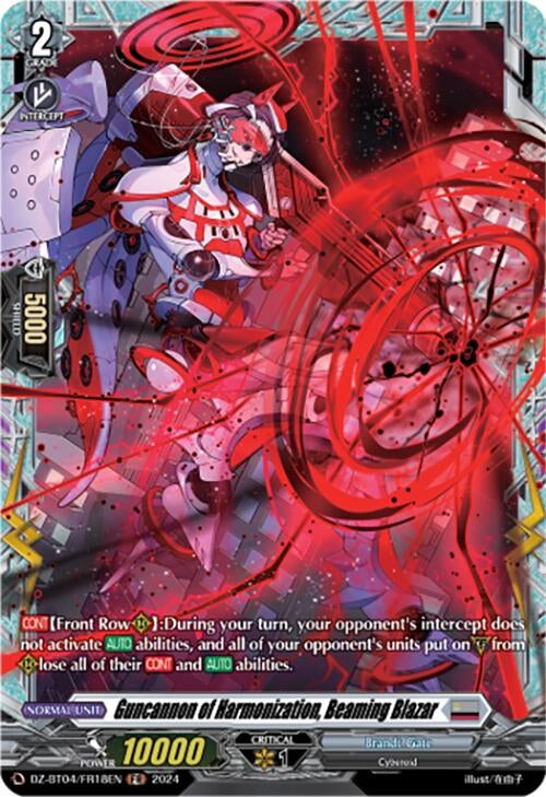 Guncannon of Harmonization Beaming Blazar (FR) (418) [DZ-BT04] - Cardfight Vanguard Single