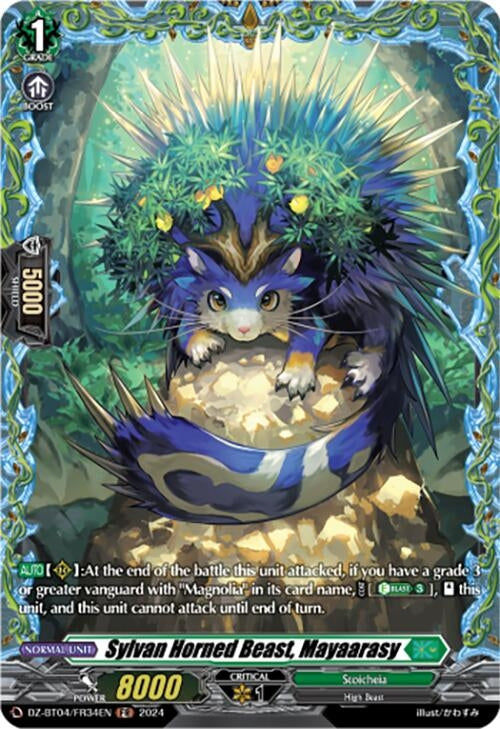 Sylvan Horned Beast Mayaarasy (FR) (434) [DZ-BT04] - Cardfight Vanguard Single