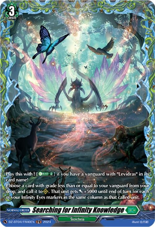 Searching for Infinity Knowledge (FR) (440) [DZ-BT04] - Cardfight Vanguard Single