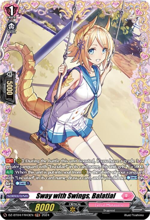 Sway with Swings Balatial (FR) (443) [DZ-BT04] - Cardfight Vanguard Single