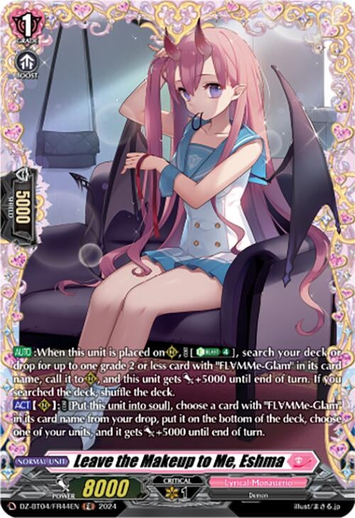Leave the Makeup to Me Eshma (FR) (444) [DZ-BT04] - Cardfight Vanguard Single