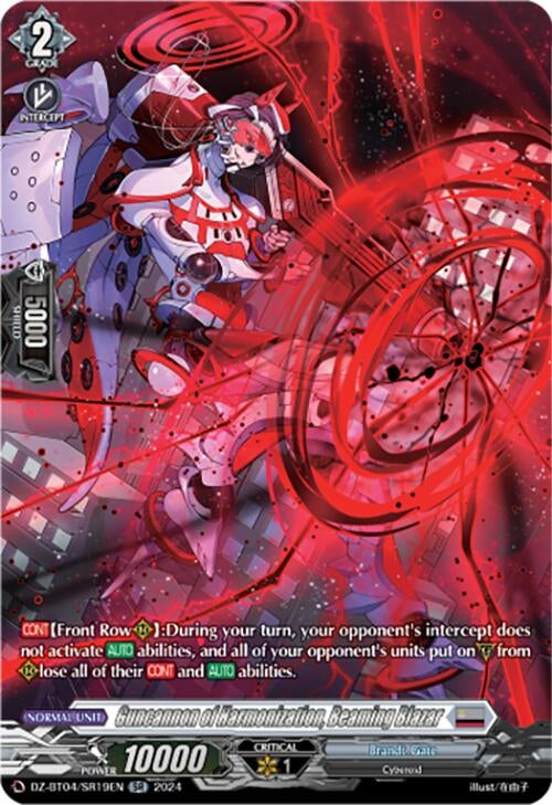 Guncannon of Harmonization Beaming Blazar (SR) (419) [DZ-BT04] - Cardfight Vanguard Single