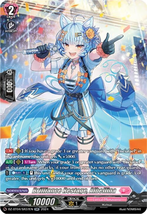 Brilliance Restage Albellina (SR) (437) [DZ-BT04] - Cardfight Vanguard Single