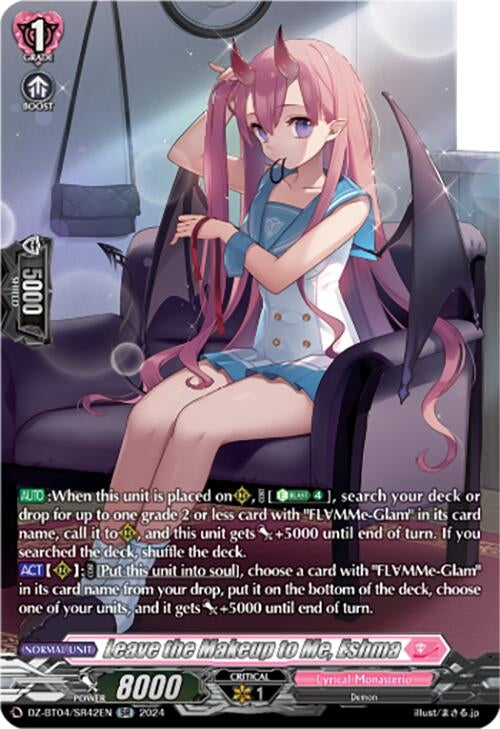 Leave the Makeup to Me Eshma (SR) (442) [DZ-BT04] - Cardfight Vanguard Single