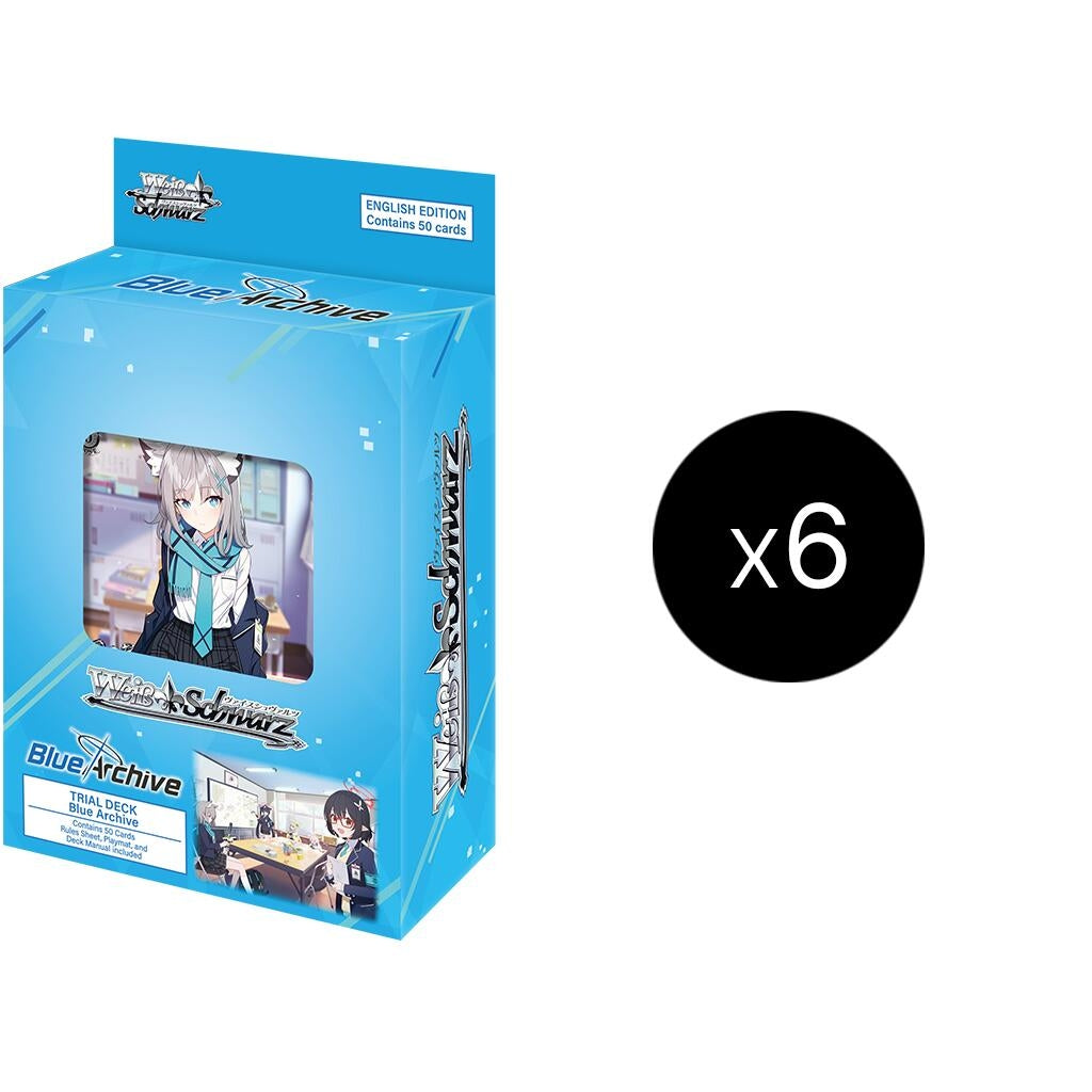 Blue Archive Trial Deck Display [BAV] - Weiss Schwarz Sealed