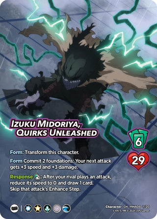 Izuku Midoriya Quirks Unleashed (8120) [DHA] - UniVersus Single