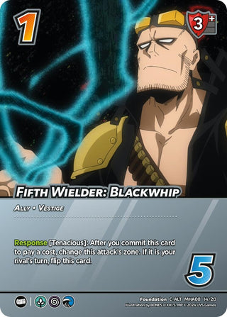Fifth Wielder: Blackwhip (Alternate Art) (81420) [DHA] - UniVersus Single