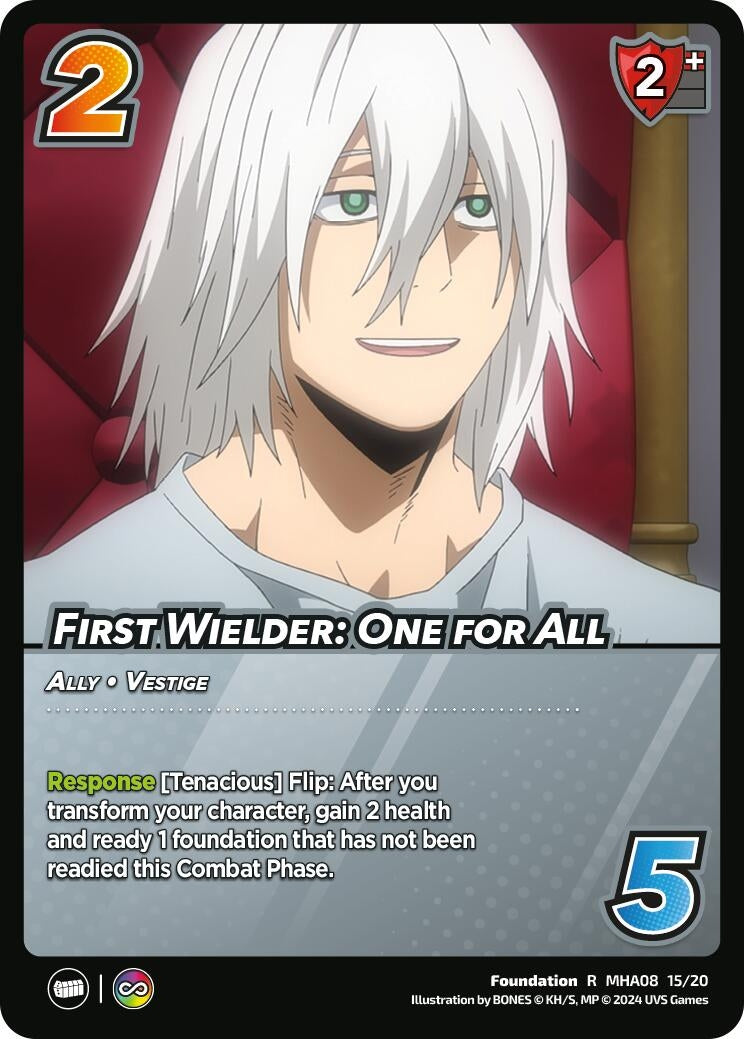 First Wielder: One for All (81520) [DHA] - UniVersus Single