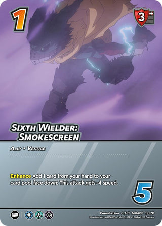 Sixth Wielder: Smokescreen (Alternate Art) (81920) [DHA] - UniVersus Single