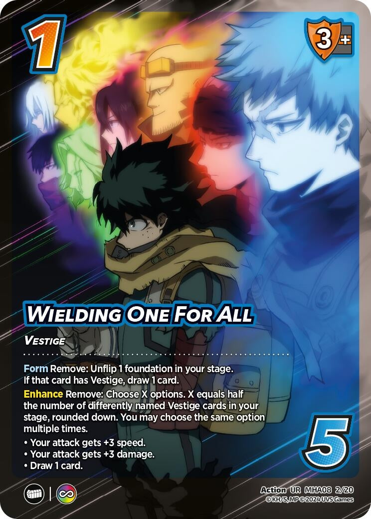 Wielding One For All (8220) [DHA] - UniVersus Single
