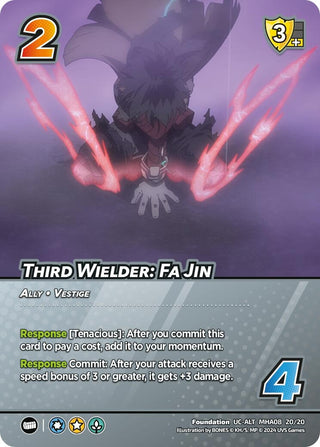 Third Wielder: Fa Jin (Alternate Art) (82020) [DHA] - UniVersus Single