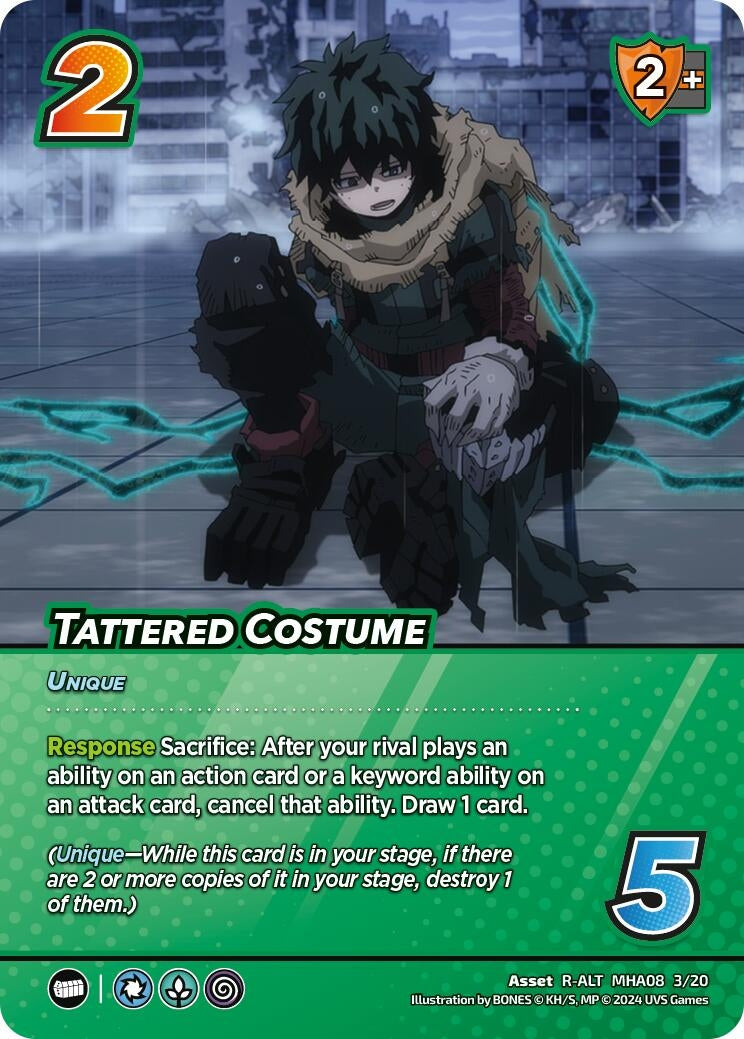 Tattered Costume (Alternate Art) (8320) [DHA] - UniVersus Single