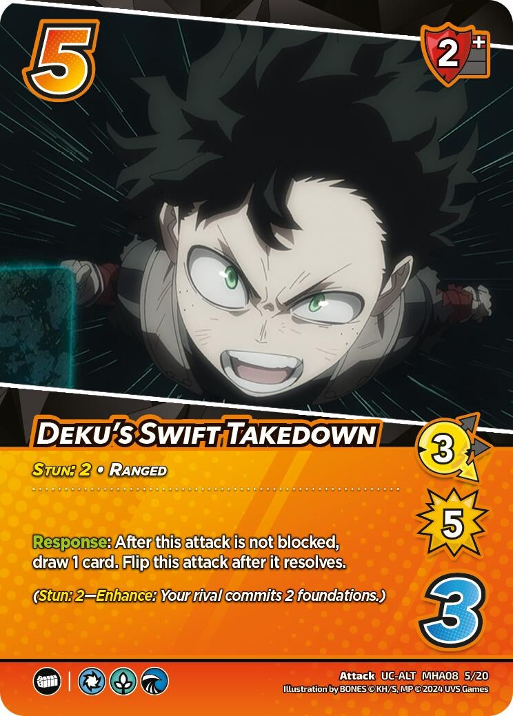 Deku’s Swift Takedown (Alternate Art) (8520) [DHA] - UniVersus Single
