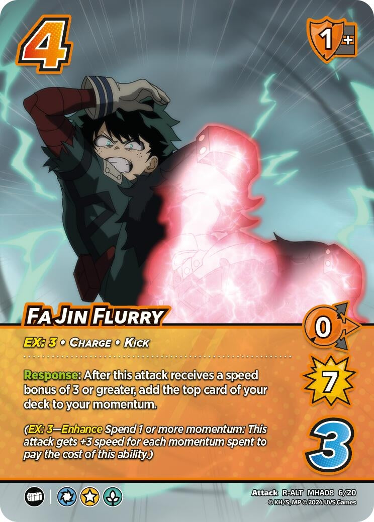 Fa Jin Flurry (Alternate Art) (8620) [DHA] - UniVersus Single