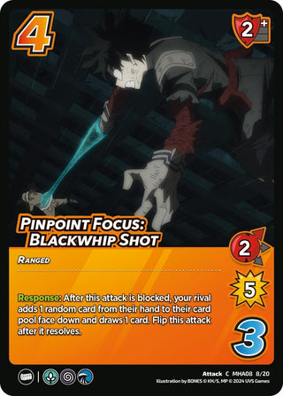 Pinpoint Focus: Blackwhip Shot (8820) [DHA] - UniVersus Single