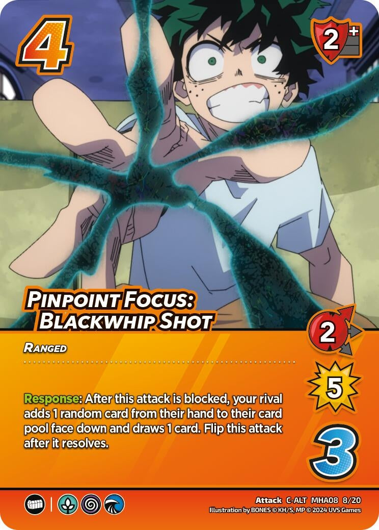 Pinpoint Focus: Blackwhip Shot (Alternate Art) (8820) [DHA] - UniVersus Single