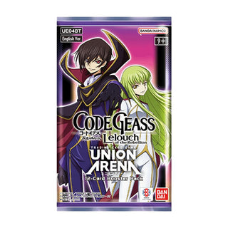 Code Geass: LeLouch of the Rebellion - Booster Pack [UE04BT] - Union Arena Sealed